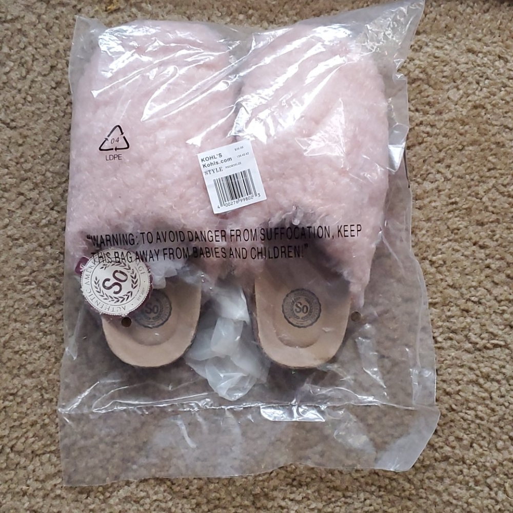 Pink cork clog slippers - Picture 7 of 8